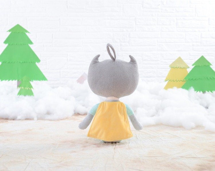 Papusica Personalizata Supererou Mascat